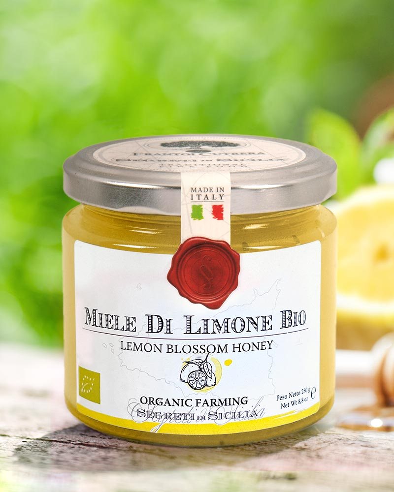 Miel de fleurs de citrons Sicile Miele di Limone Bio