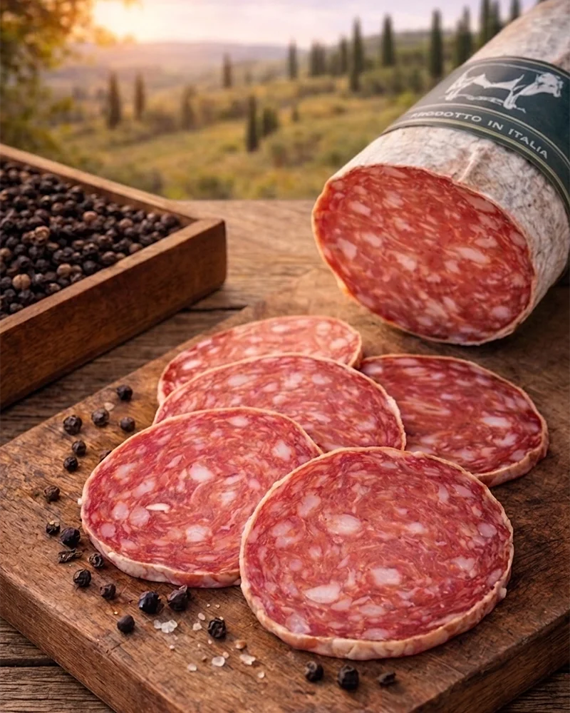 Salami de bœuf de taureau de Toscane