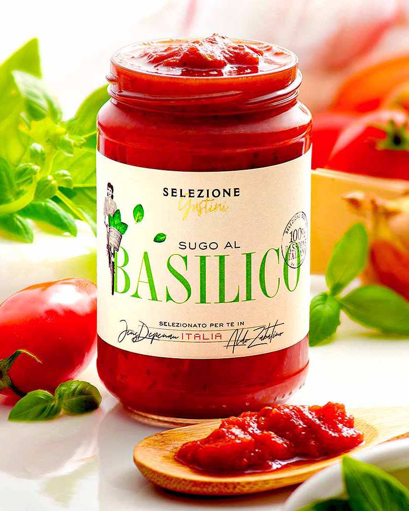 Sauce tomate au basilic Tomatensoße mit Basilikum