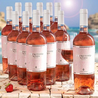 Primitivo Rose IGT Puglia 12 bouteilles