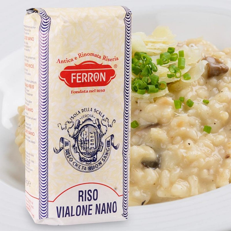 Riso Vialone Nano Riseria Ferron Gustini Épicerie fine
