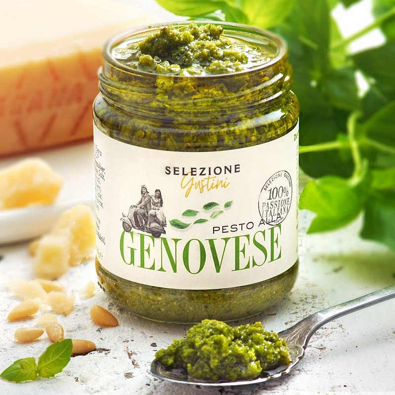 Pesto genovese au basilic Gustini Épicerie fine