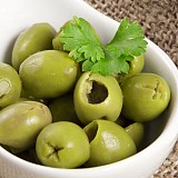 Olive verdi denocciolate