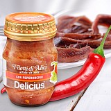 Filetti di alici con peperoncino