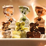 Tartufi Misti - pistacchio, fondente e stracciatella