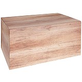Coffret cadeau motif bois