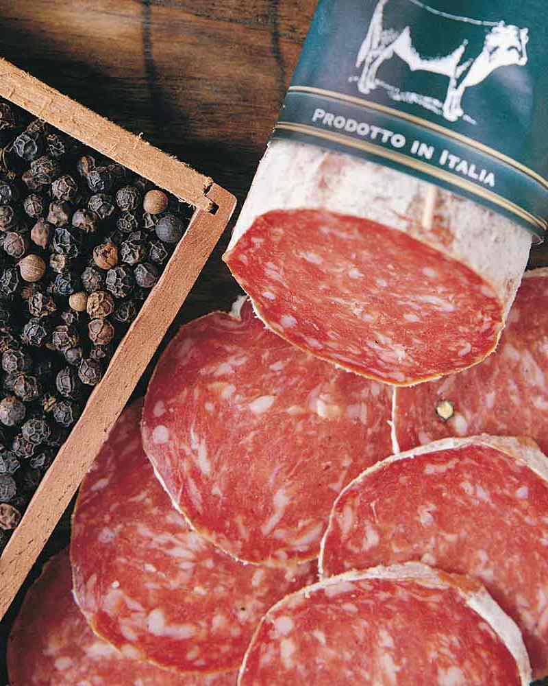 Salami de bœuf de taureau de Toscane Rindersalami vom Toskana-Stier