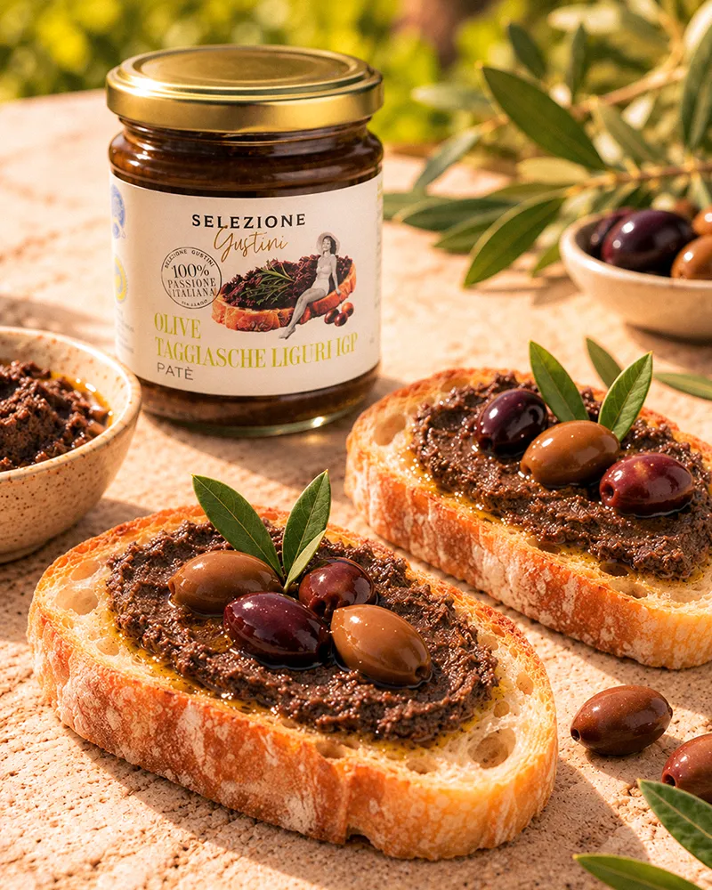Crème de Taggiasca IGP - Pâté d'olives de Ligurie