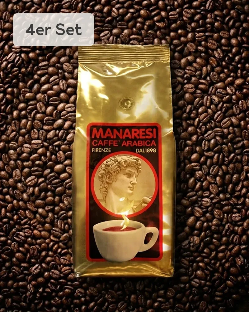 Set avantageux Espresso Oro, grains entiers - 4 x 1 kg