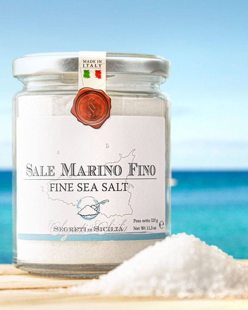 Sel de mer fin de Sicile Feines Meersalz aus Sizilien
