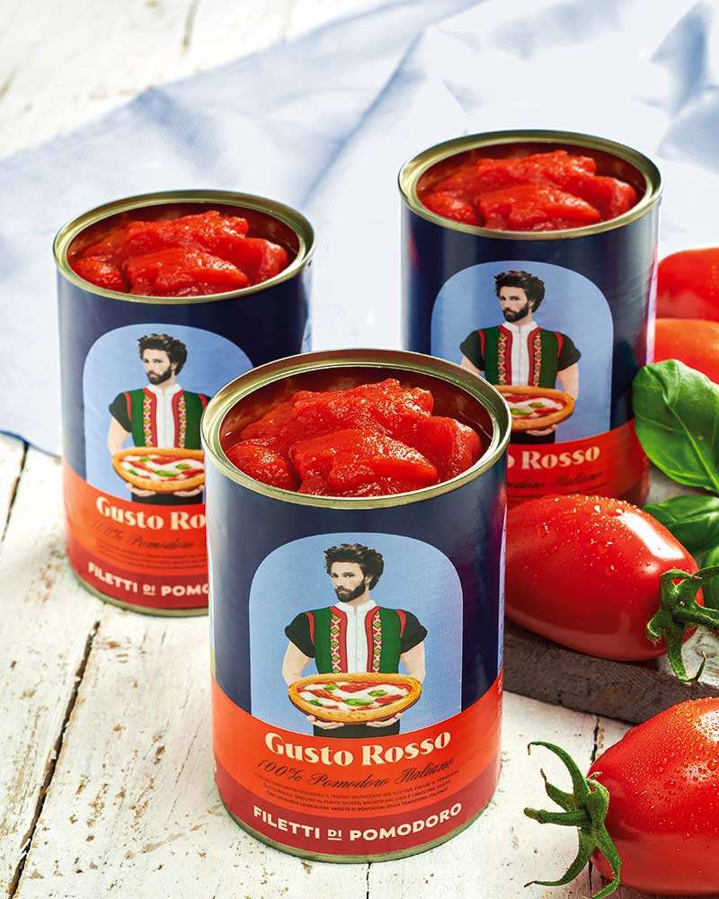 Filets de tomates - Idéals pour vos pizzas - lot de 3 Tomatenfilets für Pizza - 3er Set