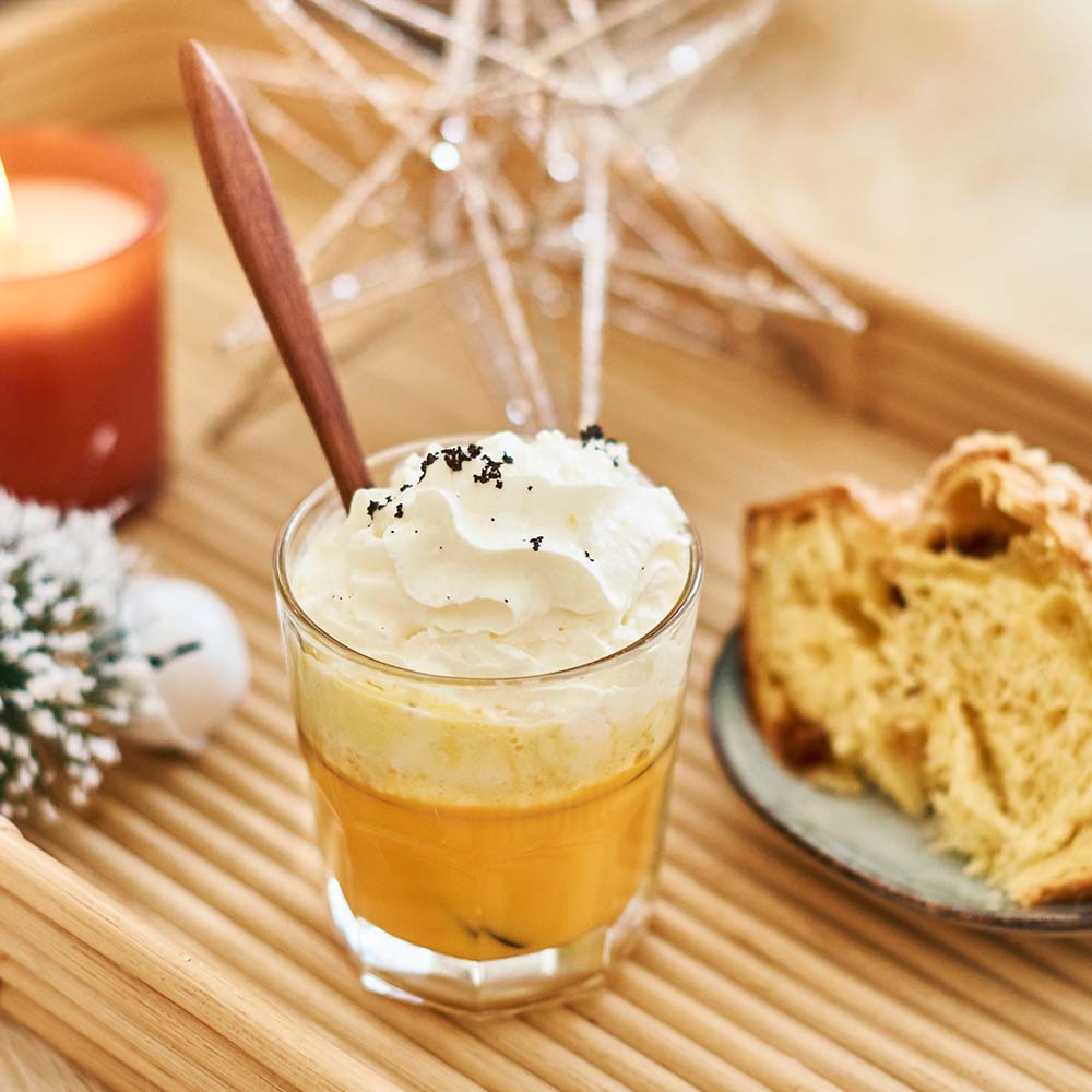 Bombardino – mit passenden Accessoires arrangiert