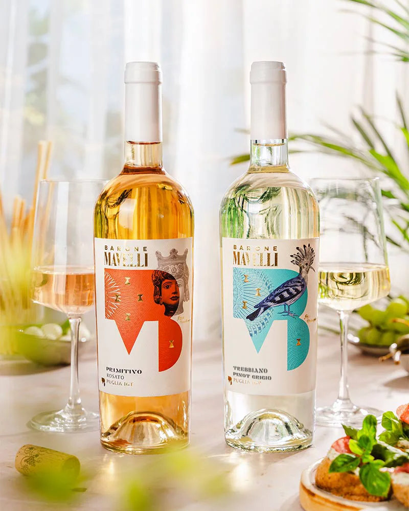 Duo de vins - Rosato e Bianco