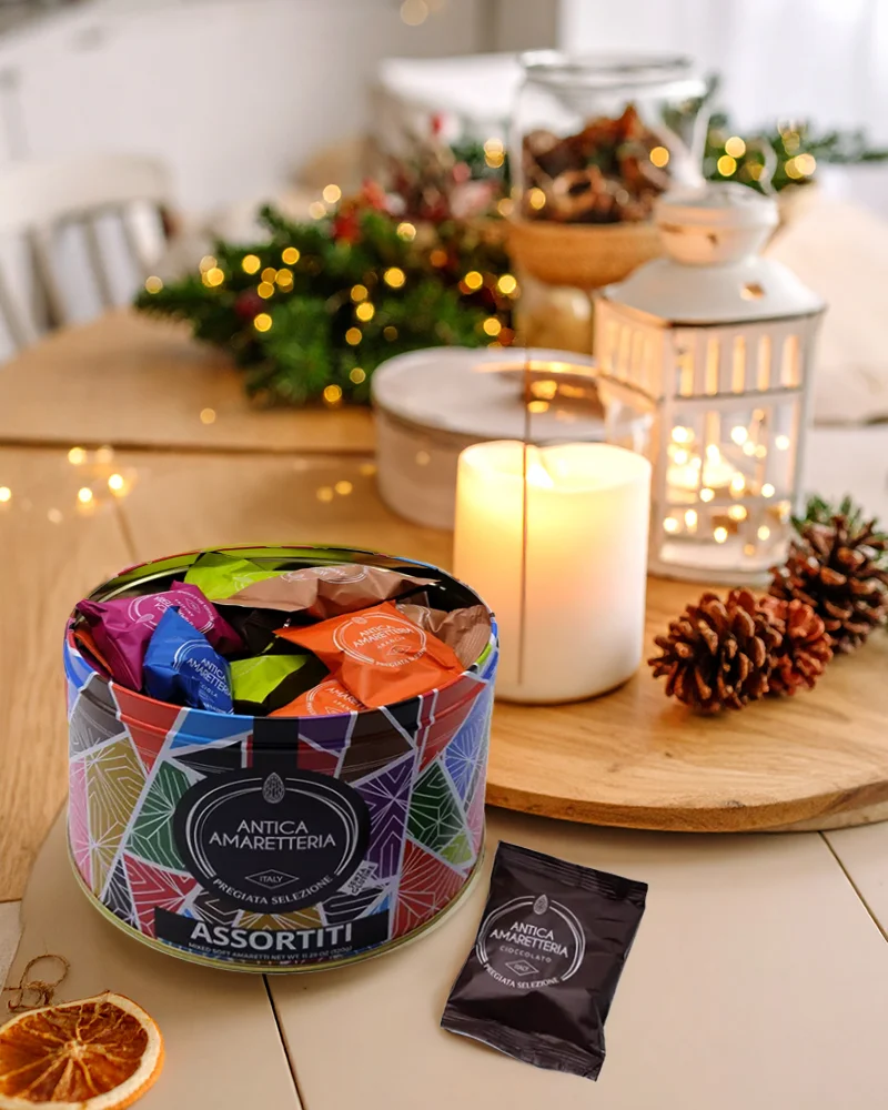Amaretti-Mix - große Geschenkdose