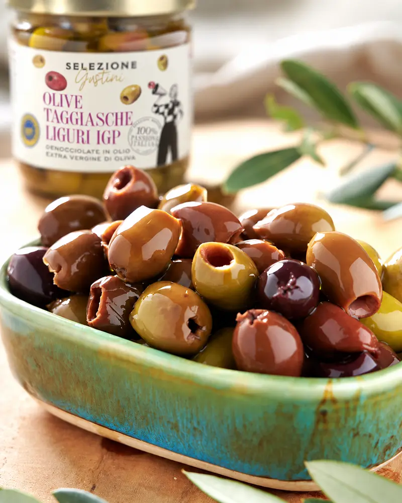 Olives Taggiasca denoyautées