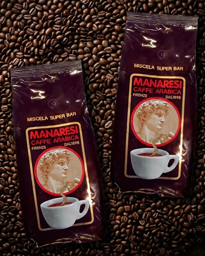 Manaresi Espresso Super Bar Brown in grani