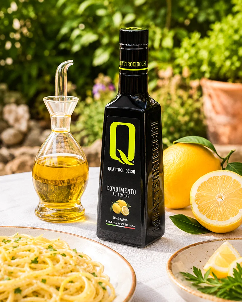 Olivenöl mit Zitrone - Bioqualität
