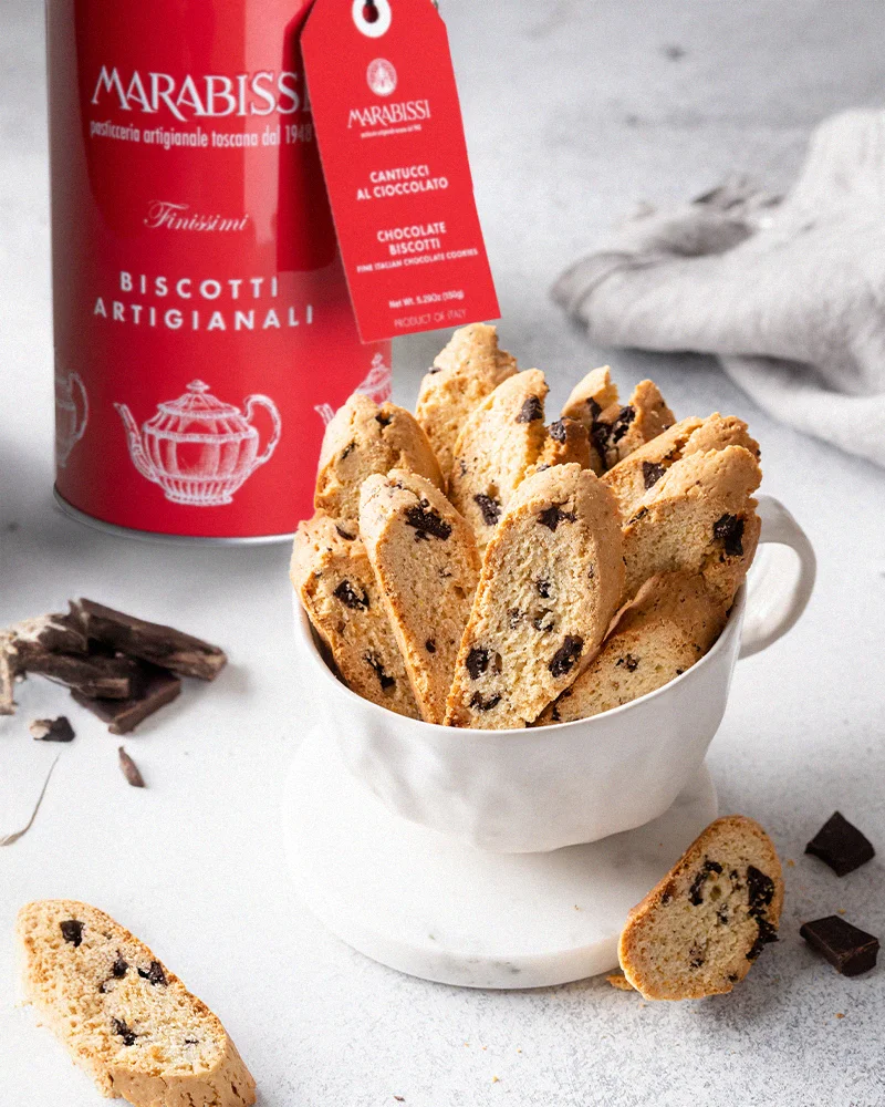 Cantucci au chocolat - Boîte cadeau