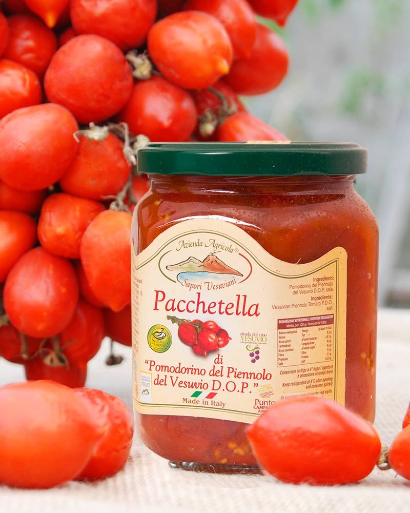 Tomates Piennolo DOP en morceaux Piennolo Tomaten DOP - geschnitten