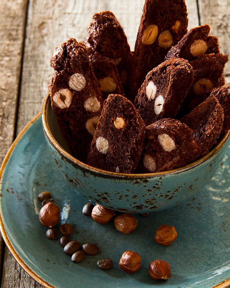 Cantucci - au cacao et aux noisettes Cantucci - au cacao et aux noisettes