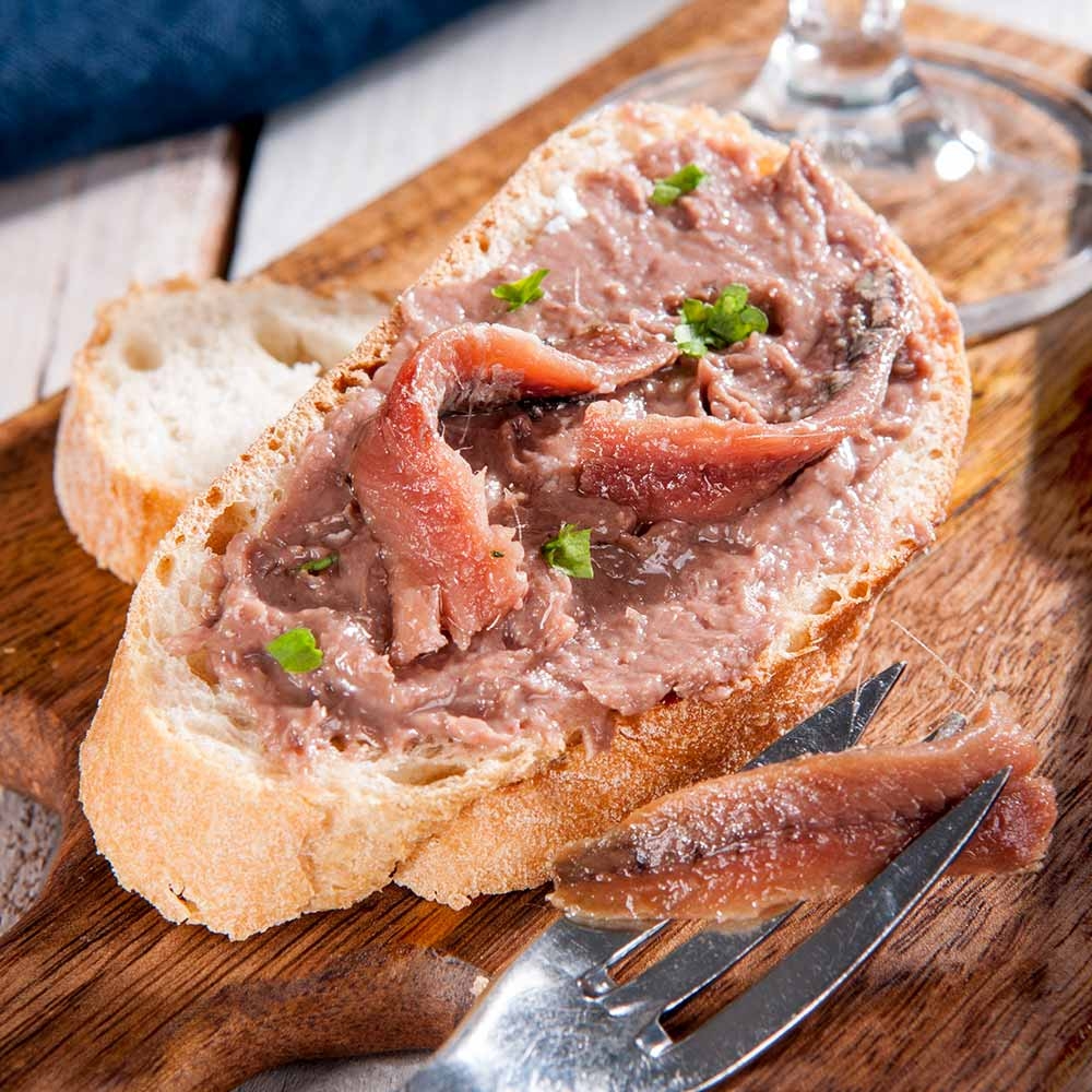 Crème aux anchois