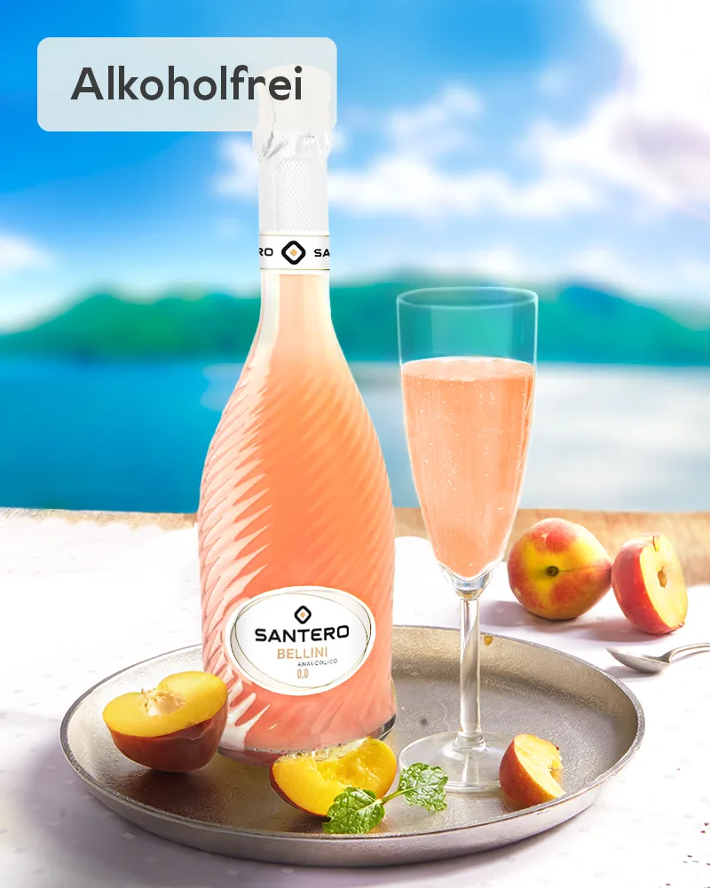 Bellini - cocktail de pêches sans alcool