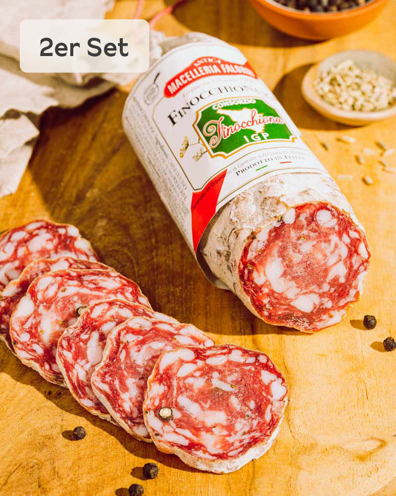 2x Salami au fenouil IGP de Falorni