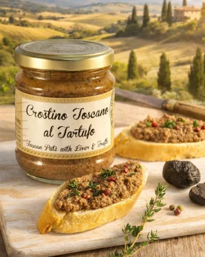 Crostino à la truffe – Toscane